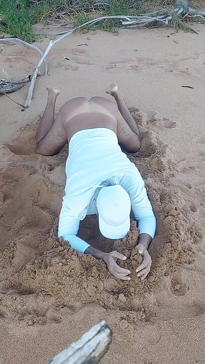 Ladysilva on the beach my hot tanned ass