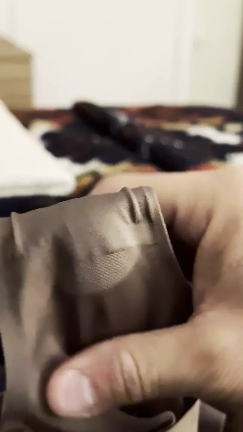 Cum in teachers satin silky panties