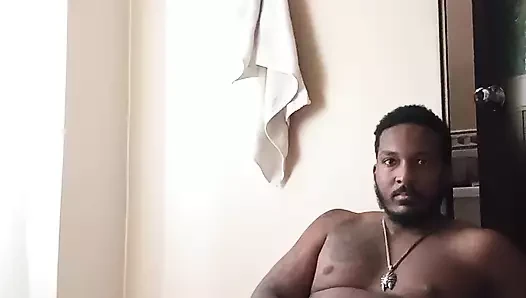 Brunette Vergon in hot house talented young man