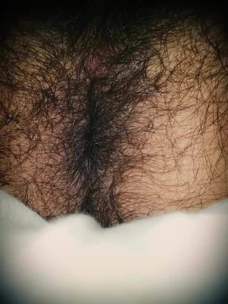 Playing with my hairy ass