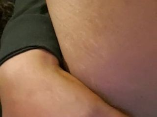Shaved pussy play from Miss Big Pussy