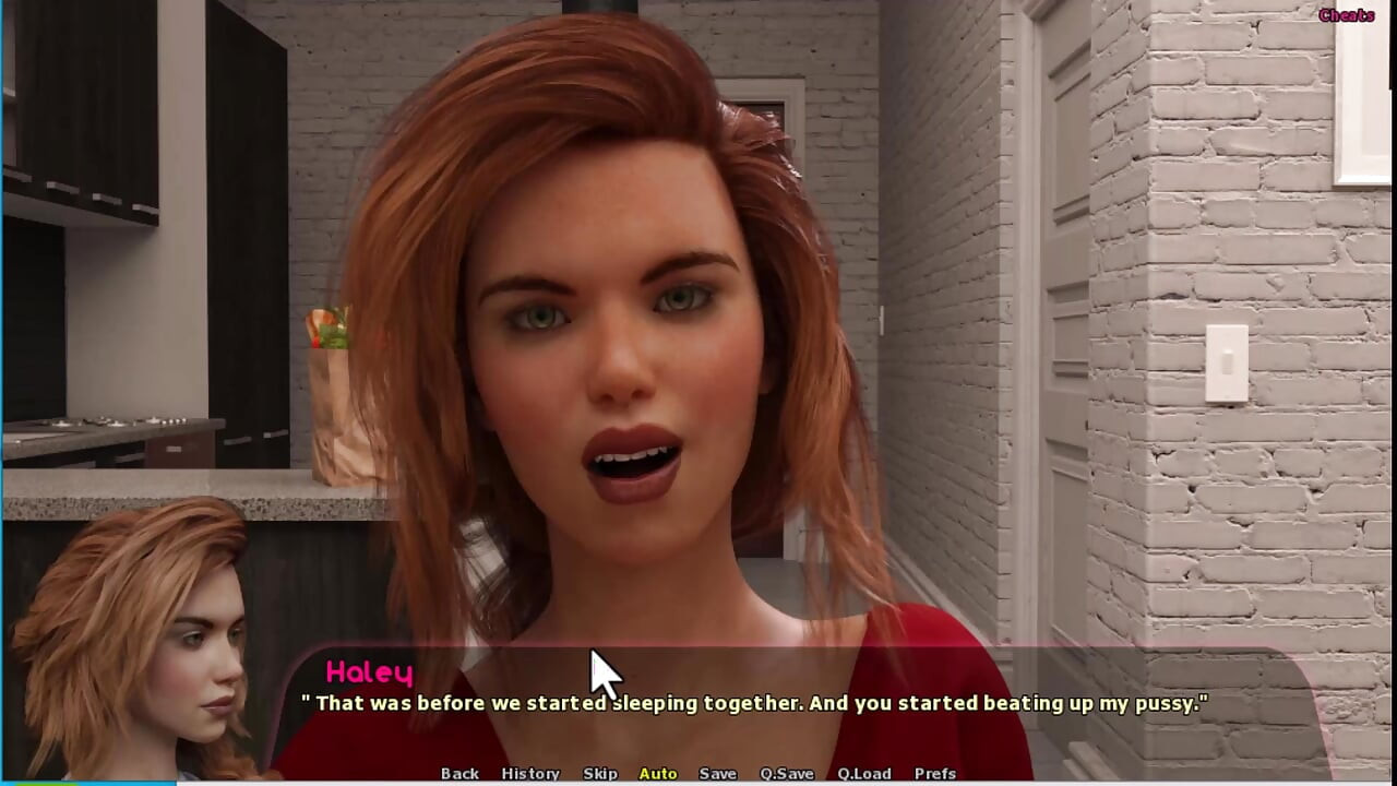 Haley Story #12 - Haley gave Johannes a blowjob. Hayley, Mr Andrew and Johannes went out and Johannes fucked Hayley hard