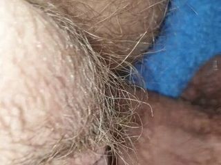 Hairly cum pussy cock