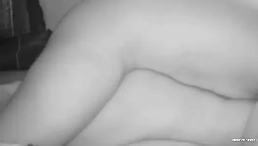 Wife fucked hard from behind. Moaning so loud the cops got called lol