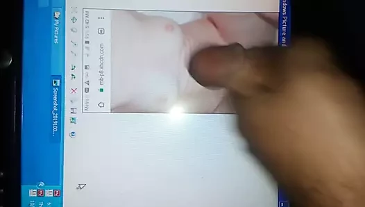Cum tributing beautiful Icelandic girl