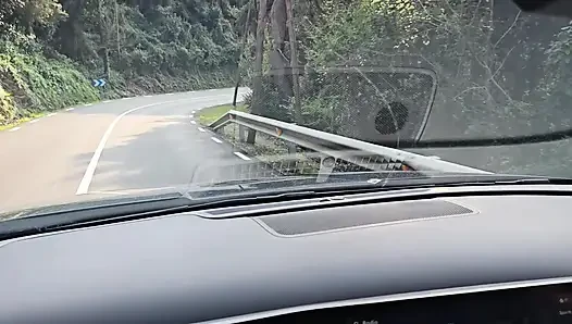 Neighbor On Roller Skates Has PUBLIC Sex In The Car