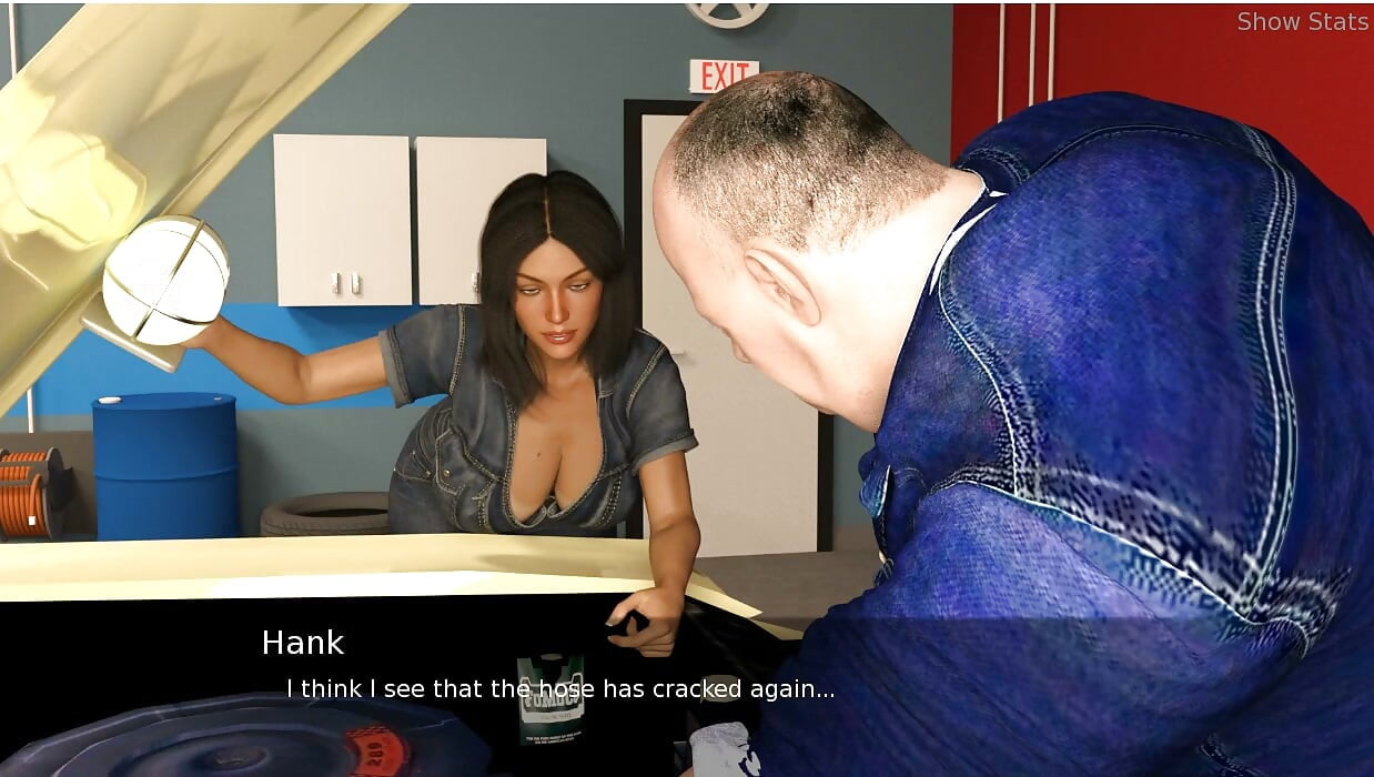Project hotwife - permainan gameplay - roleplay - tanpa seks- cuma menggoda - mekanik berani pakai gaun mekanik mobil dan mekanik penggoda