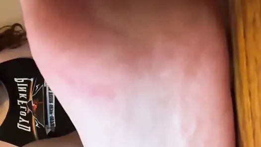 Female Wrestler Pins You Down and Shoves Dirty Soles in Your Face
