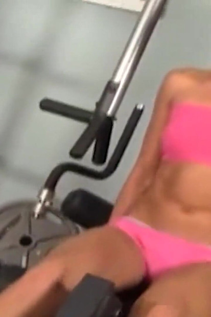 Flirtatious Blonde Fucks Her Perverted Fitness Trainer