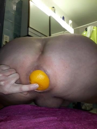 Orange in my ass