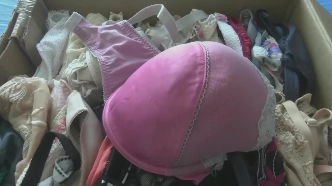 the delicious pink hofredo bra for big cumshot.