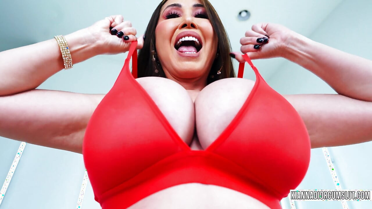 Kianna Dior Orange Bikini Tits Featuring Jonni Darkko
