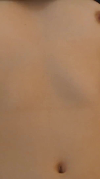 Emotional moment from "Visiting my girlfriend's sister in her room and jerk off while she's naked"