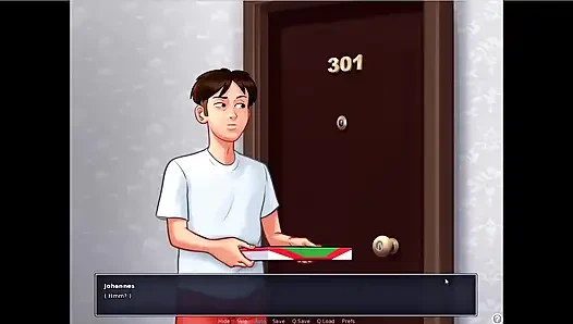 Kisah musim panas - josephine nyepong kontol johannes di belakang meja ... Johannes ngentot sama tina