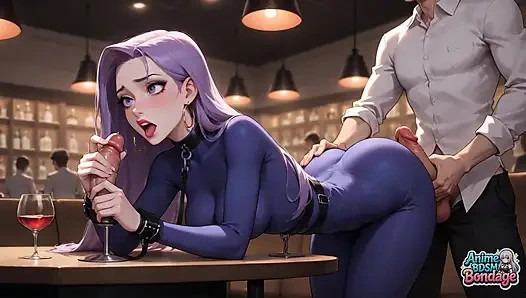 Bağlı zevk üçlü belden bağlamalı süt fışkırtmalı fahişe xxx!