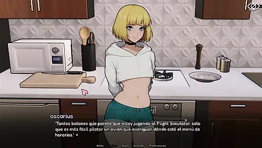 Hari spesial dan romantis bareng femboy-ku termasuk makan malam spesial -bunkered with Femboy