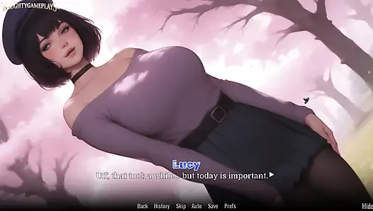 Obsessed Lucy 08 By VNGTrash - Lucy can't wait to fuck her friend for his birthday