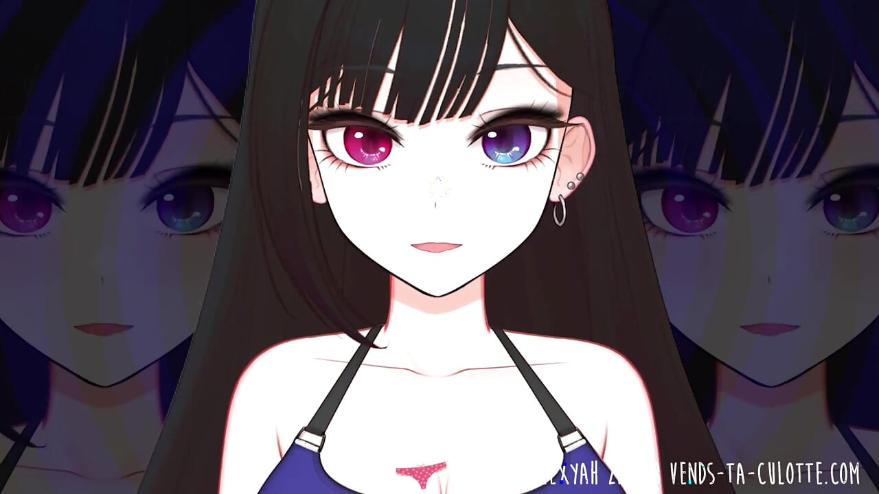 Vends-ta-culotte-sexy hentai-meisje neemt de controle over je geest en je seksualiteit