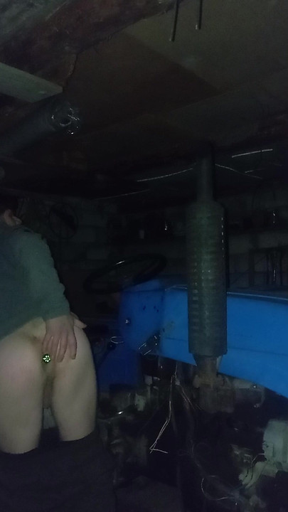 After a corporate party with a drink in anal