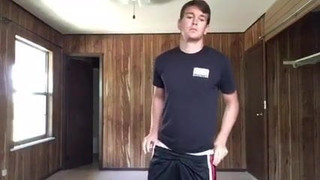 jerking off in empty house