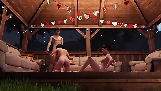 3d ashley semua adegan seks di game house party 1.5v