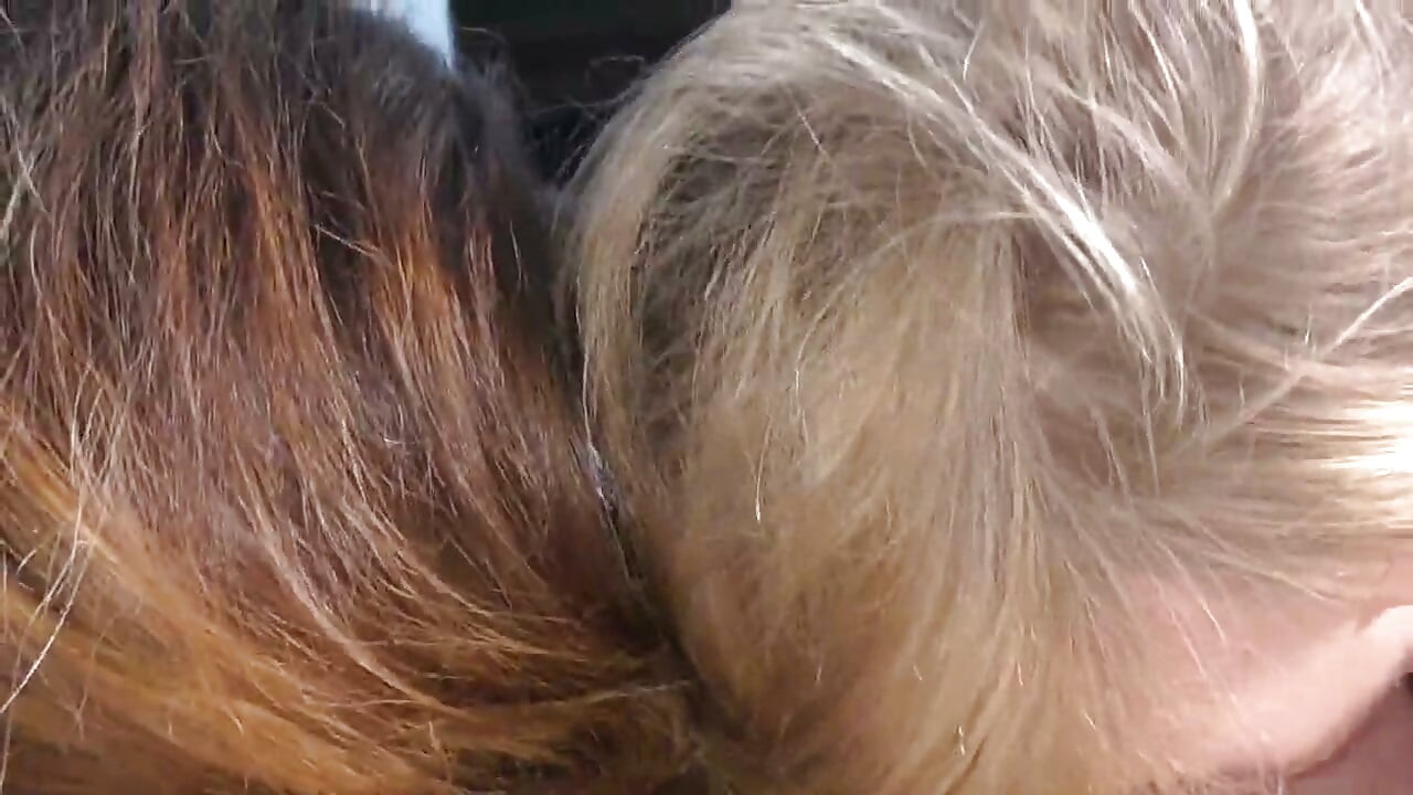Hair blowjob with Melody Pleasure and Kimberly