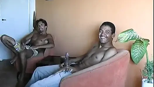 Hardcore moments with Brazilian girls taking cock in mouth, pussy and ass