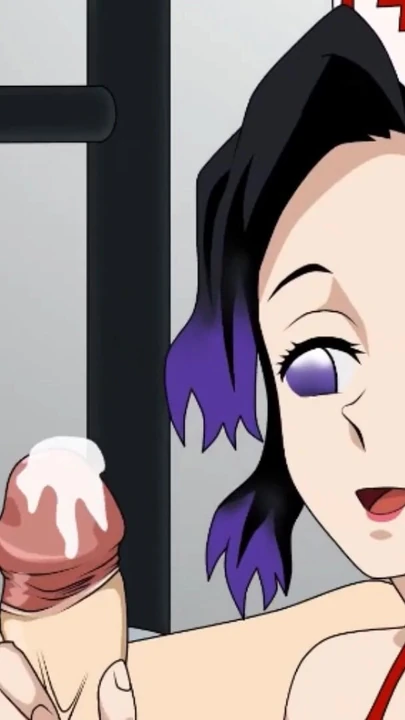 Emotional moment from "Fucking with a hot nurse hentai - Uncensored"