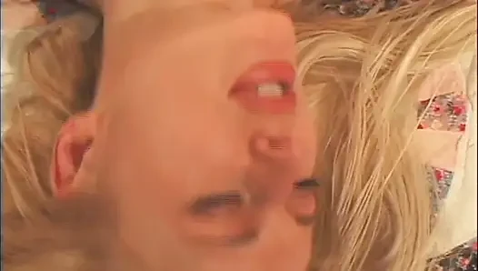 Hot blonde with a perfect body loves getting her ass pounded by her horny lover