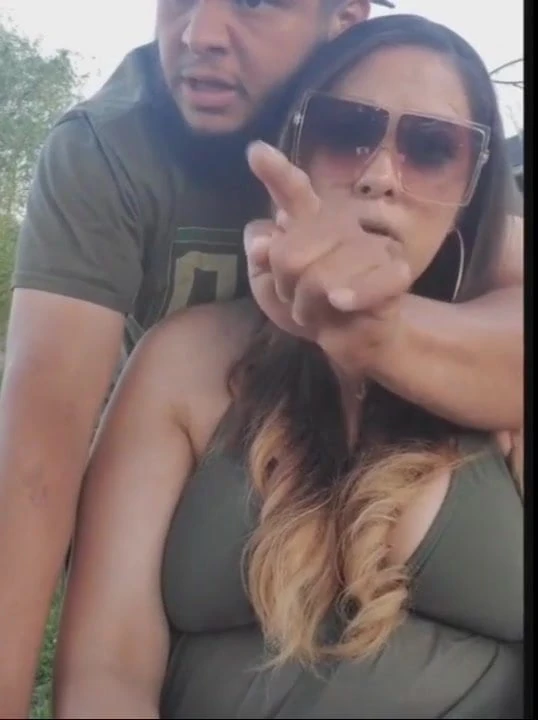 Evealan and her cuckold husband waiting for big cock 3