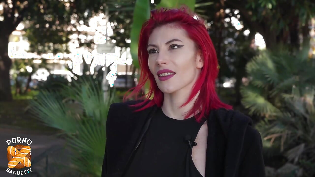Beautiful Red-haired MILF, Chipie Fucks with Two Big Cocks