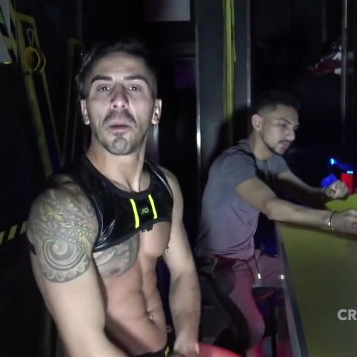 Young ebony bottom used by top Latino Stepdaddy