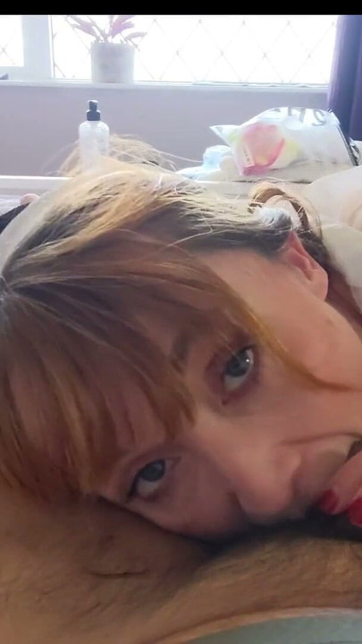 LILY KINK BRITISH NAUGHTY RED HEAD NUN POV BLOWJOB AND BALL SUCKING THE NEIGHBOUR | Clip 1