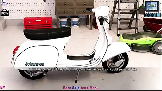 Sunshine love #16: Johannes saw Ashley while he went for a ride