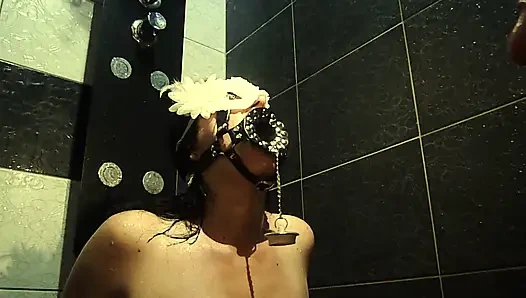 Piss Whore Getting Used As A Human Toilet Compilation