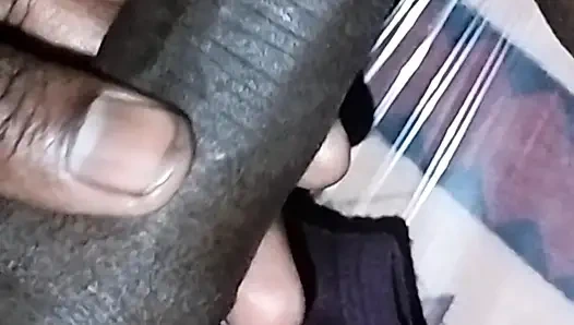 Sister-in-law enjoyed a big and thick 12 inch