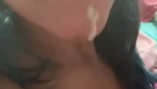 Cock sucking