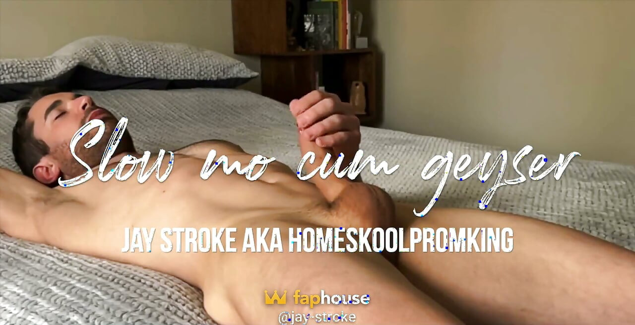 Hands Free Slow Motion Cumshot [remastered]