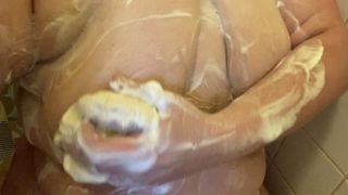 Soapy boobies