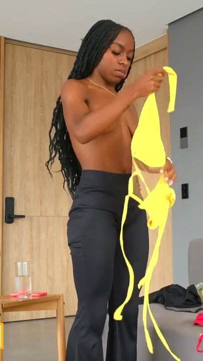 Latina Casting - Skinny Black Swapping Holes Between Pussy And Ass | Clip 1