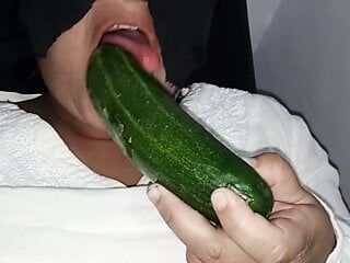 First time amateur couples fuck cuckold. Humilated hubby for small dick and turn wife to a big cucumber wide open tight pussy