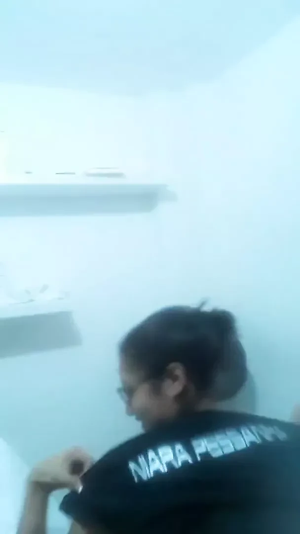Hot baby in a massage parlor