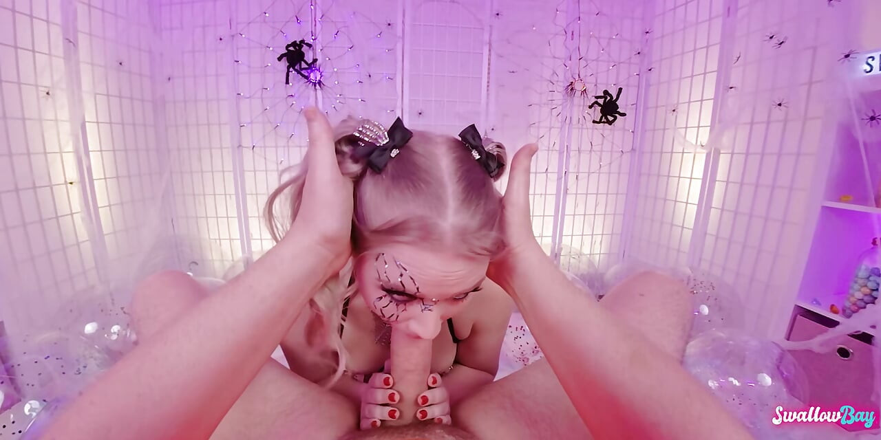 Halloween Deep Sucking with Harley King