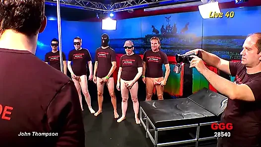 Ggg John Thompson - Elisa and Viktoria Wild Live Gangbang Orgy