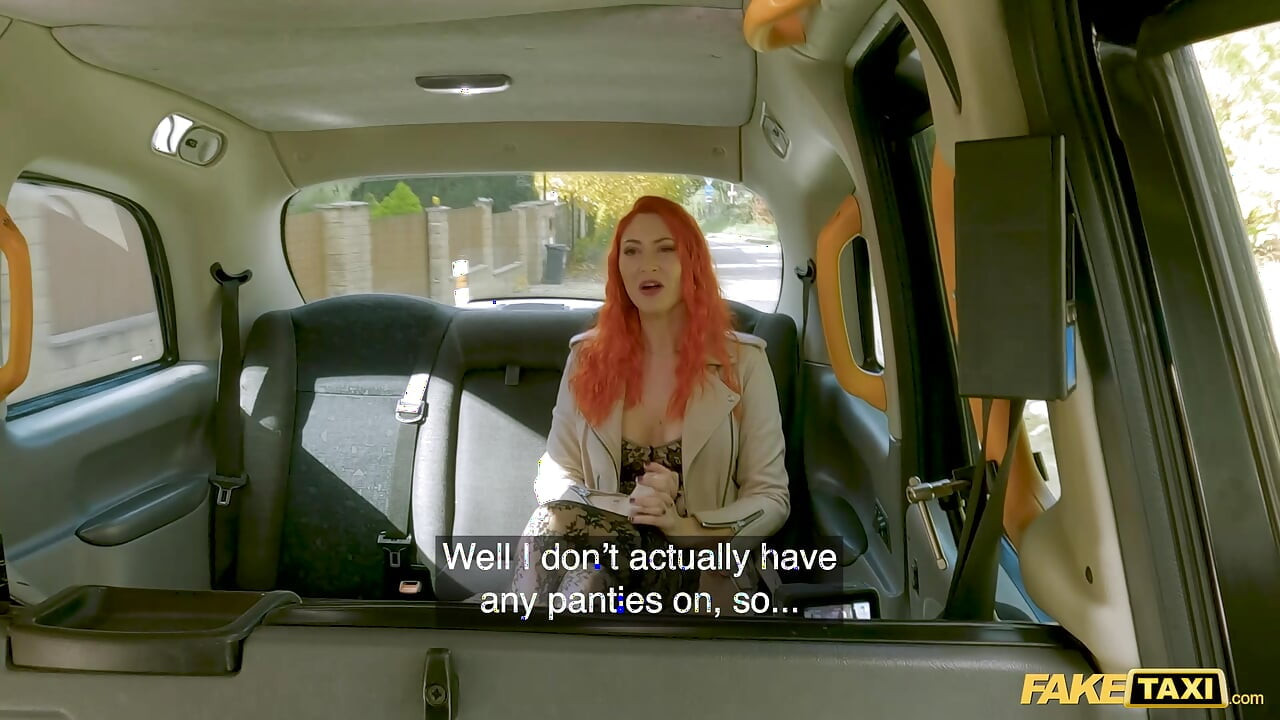 Fake Taxi - Red Head from Manchester Get Dicked in a Taxi