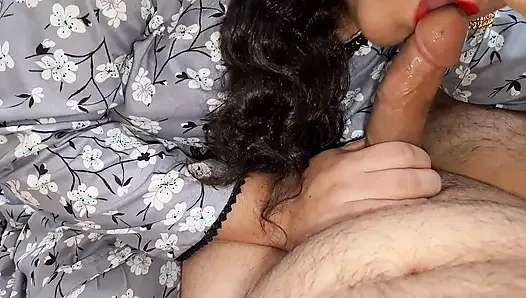 Desi wife convinces husband to go to market for shopping