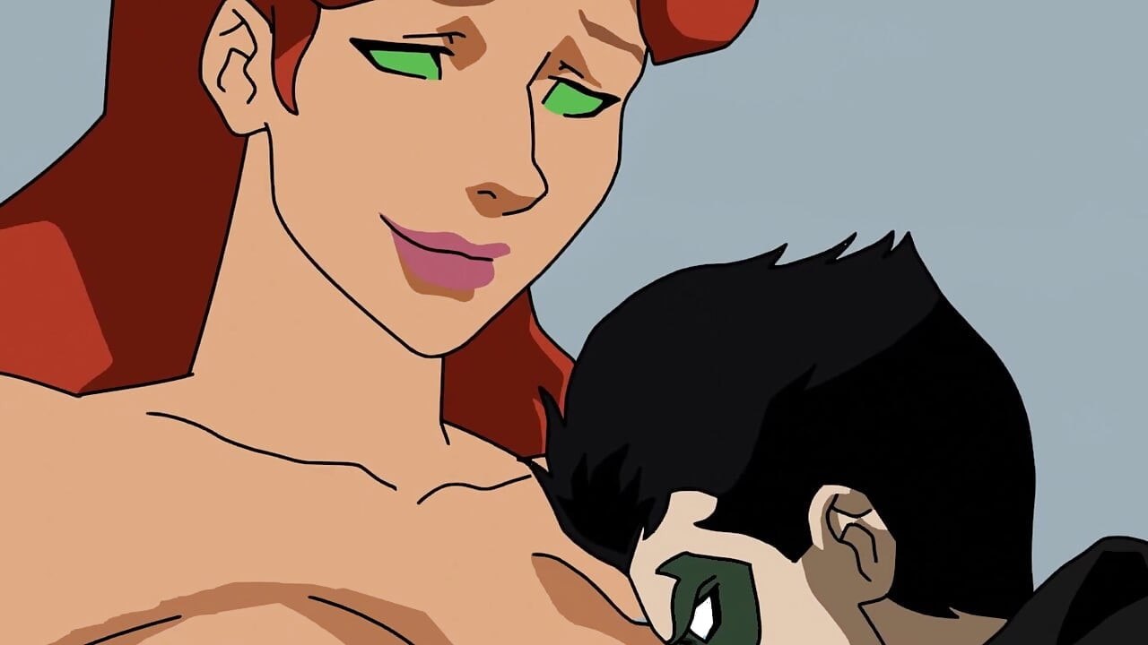 Robin's first time fucking thick curvy starfire