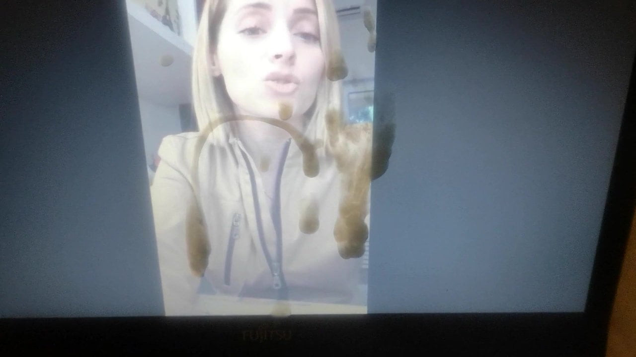 Cum tribute to Andjelka Prpic
