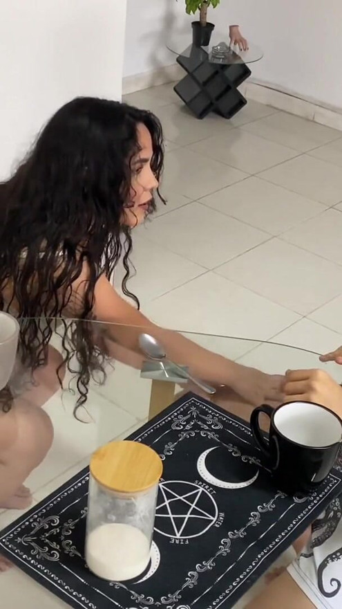 MY STEPSISTER LEFT AND HER BIG ASS LATIN BEST FRIEND, GAVE ME A BLOWJOB! - PORN IN SPANISH | Clip 1