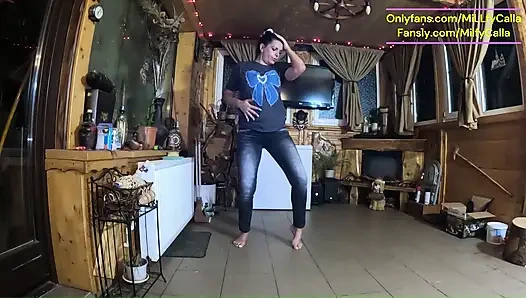 Luxury Fur Coats and Military Downjacket Masturbation with Dirty Talk